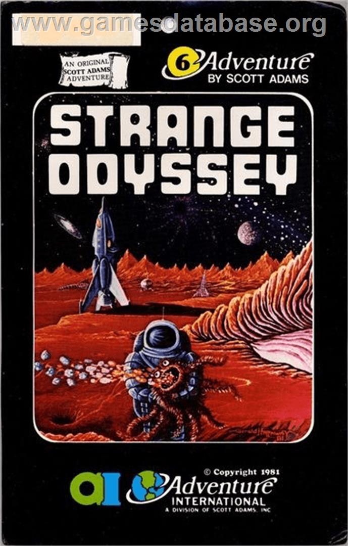 Strange Odyssey - Commodore 64 - Artwork - Box
