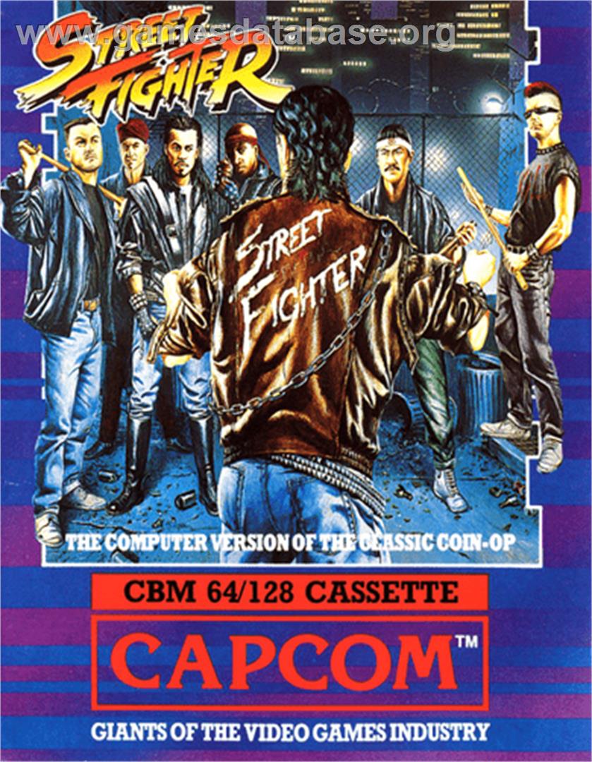 Street Fighter - Commodore 64 - Artwork - Box