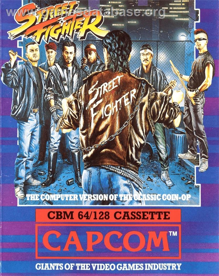 Street Fighter - Commodore 64 - Artwork - Box