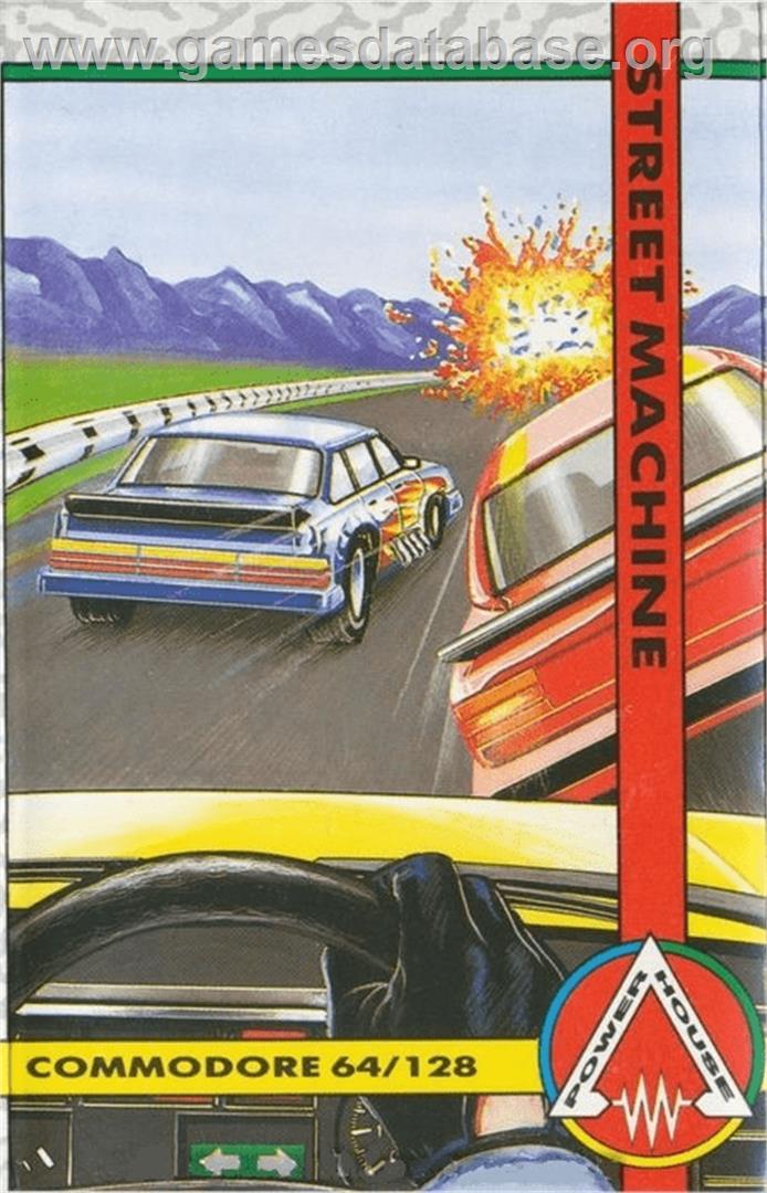 Street Machine - Commodore 64 - Artwork - Box
