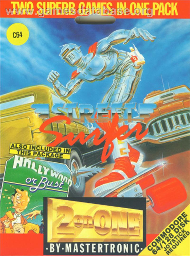 Street Surfer - Commodore 64 - Artwork - Box