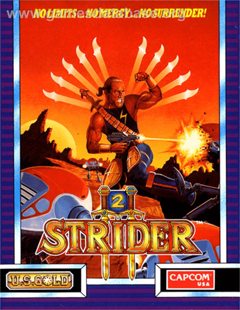 Strider 2 - Commodore 64 - Artwork - Box
