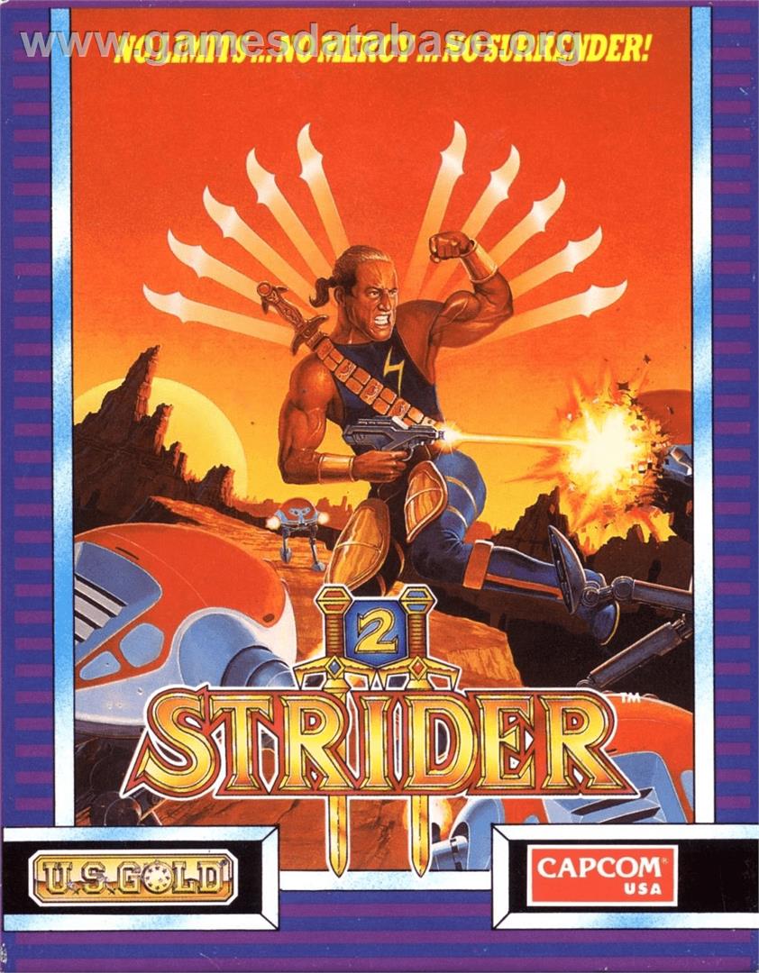 Strider 2 - Commodore 64 - Artwork - Box