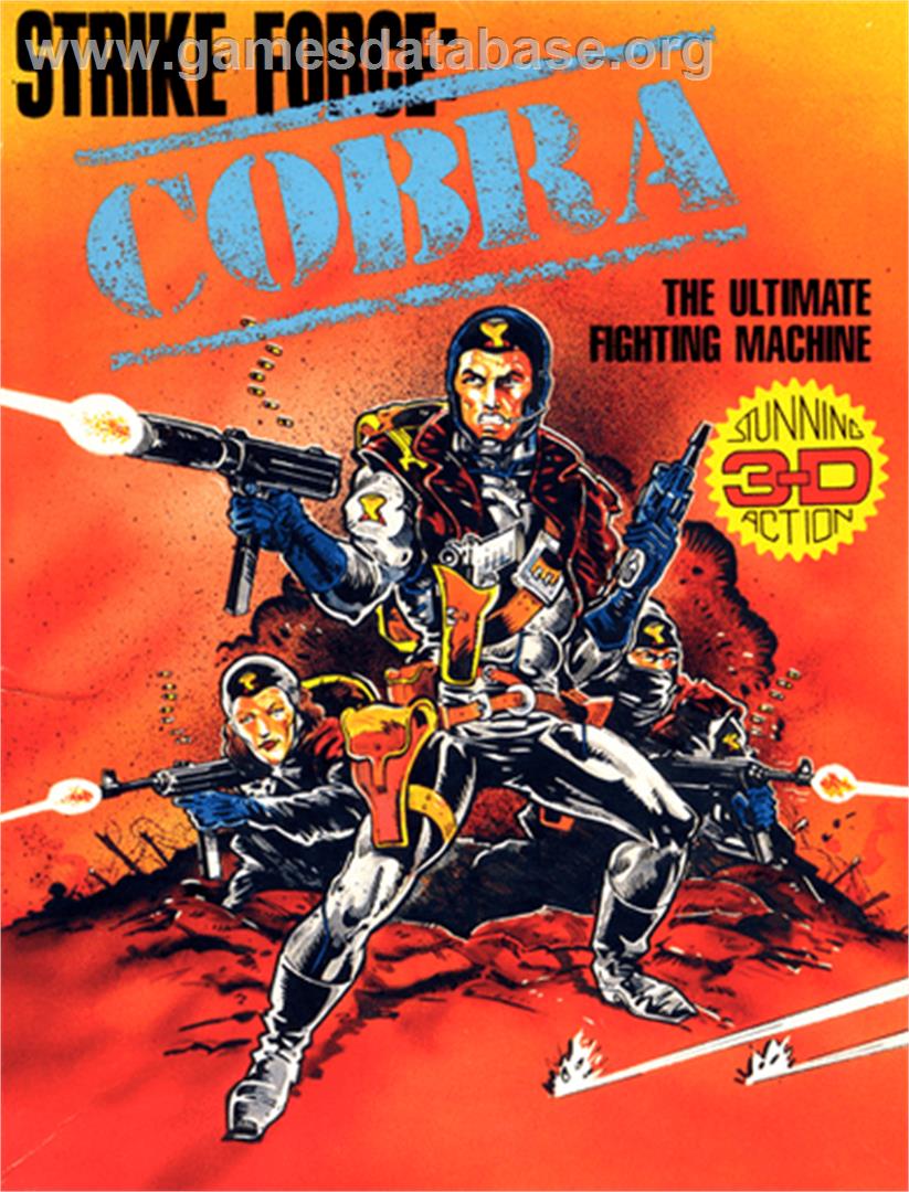 Strike Force Cobra - Commodore 64 - Artwork - Box