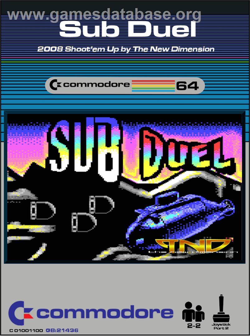 Sub Duel - Commodore 64 - Artwork - Box