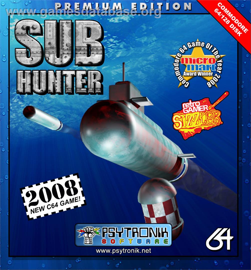 Sub Hunter (Alpha Software) - Commodore 64 - Artwork - Box