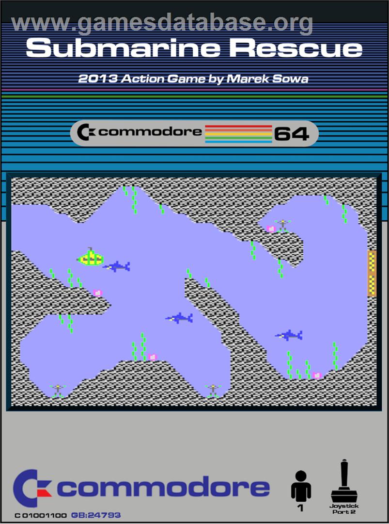 Submarine Rescue - Commodore 64 - Artwork - Box
