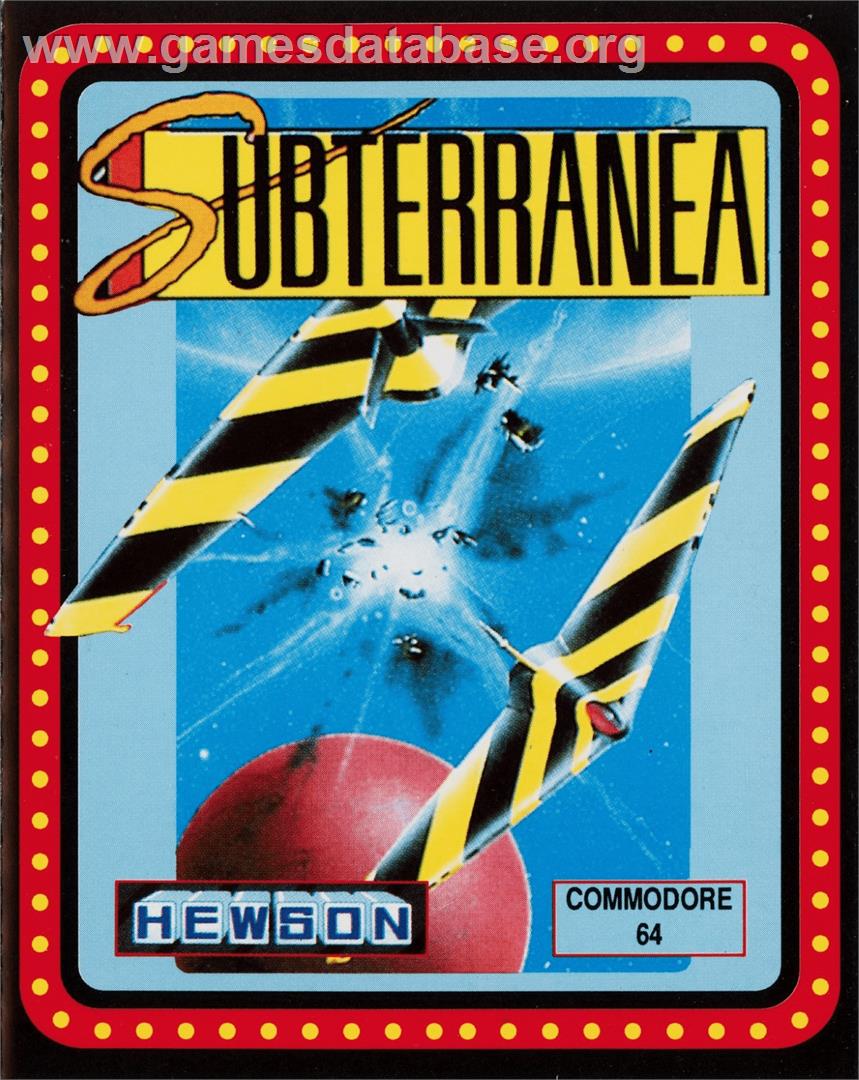 Subterranea - Commodore 64 - Artwork - Box