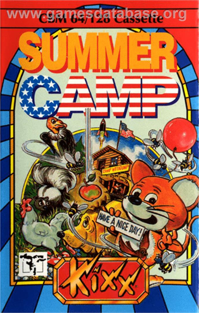Summer Camp - Commodore 64 - Artwork - Box