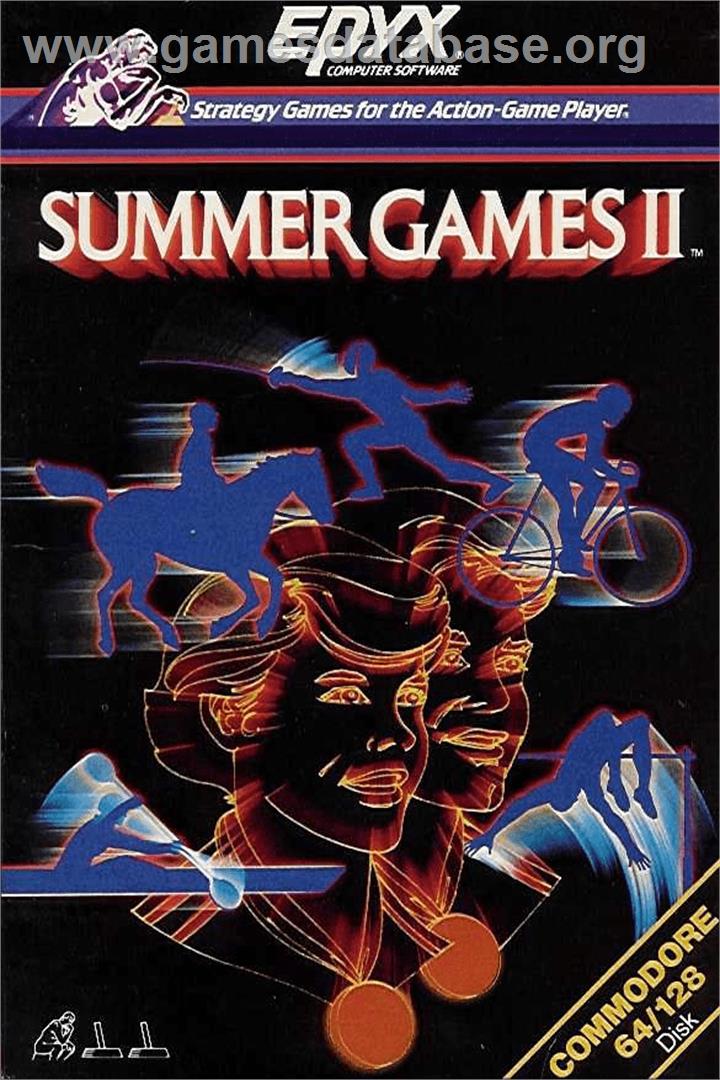Summer Games 2 - Commodore 64 - Artwork - Box