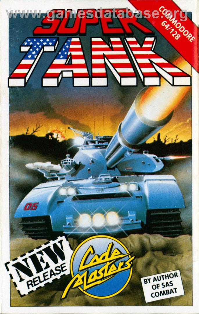 Super-tank - Commodore 64 - Artwork - Box