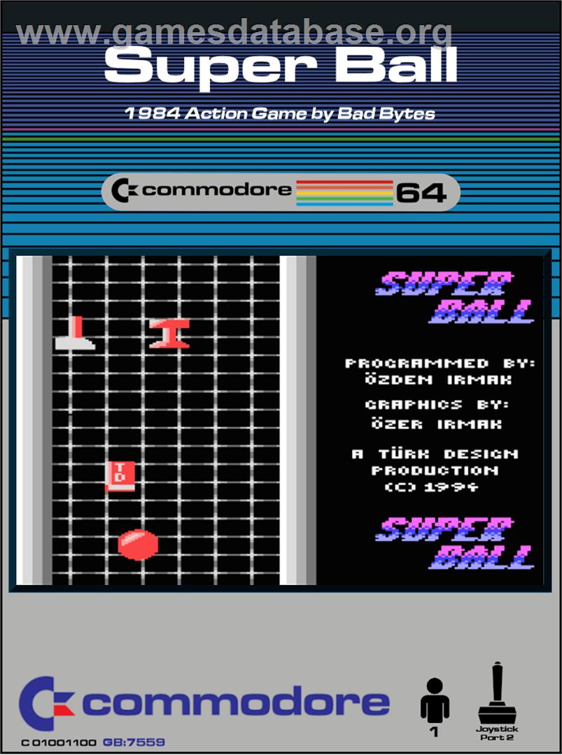 Super Ball - Commodore 64 - Artwork - Box