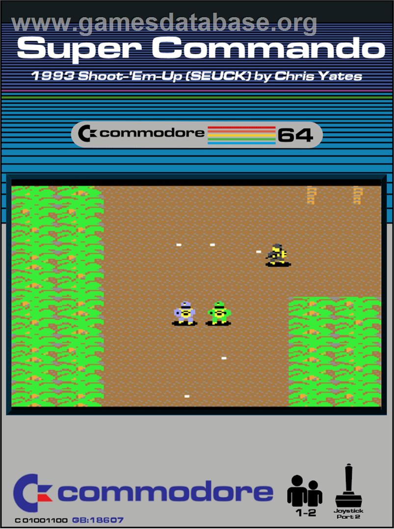 Super Commando - Commodore 64 - Artwork - Box
