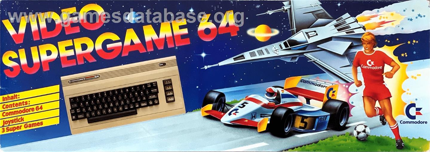Super Games - Commodore 64 - Artwork - Box