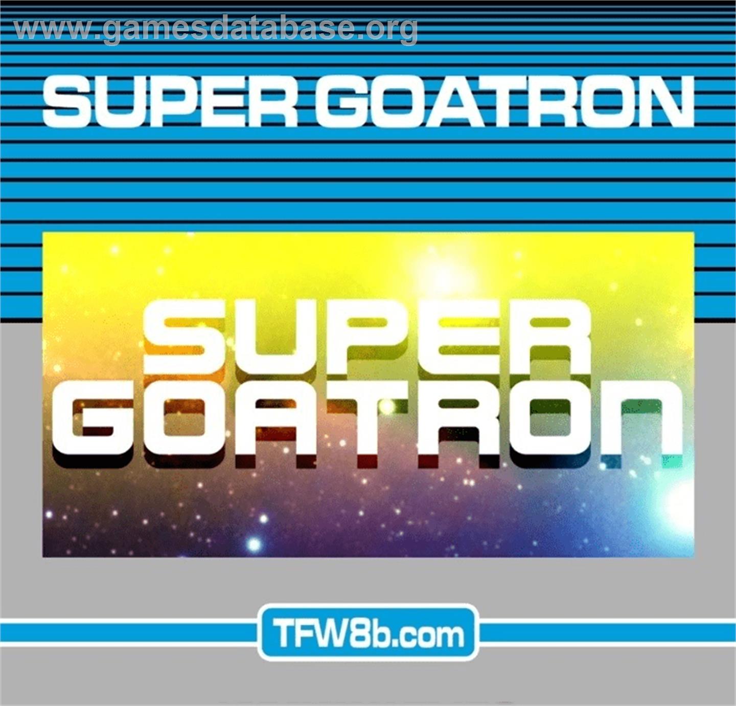 Super Goatron - Commodore 64 - Artwork - Box