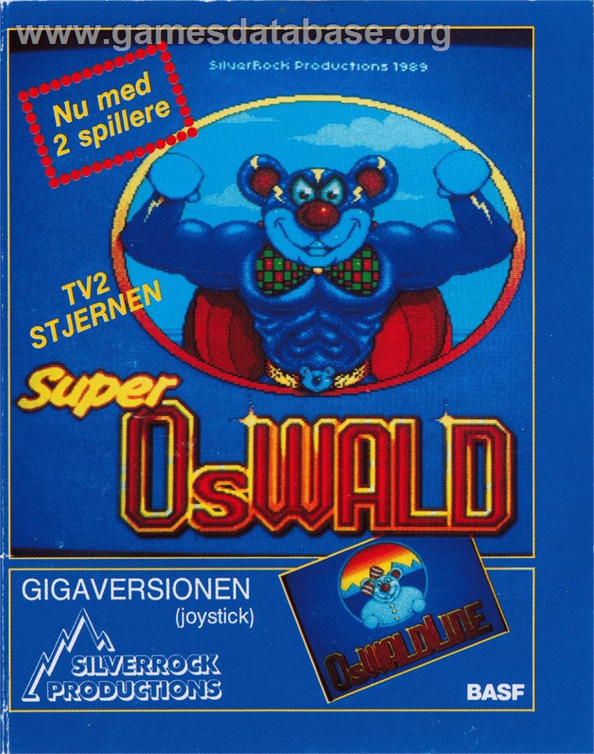 Super Oswald - Commodore 64 - Artwork - Box