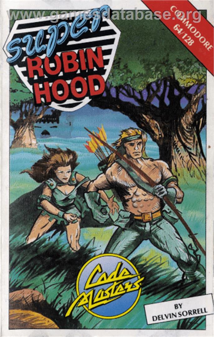 Super Robin Hood - Commodore 64 - Artwork - Box