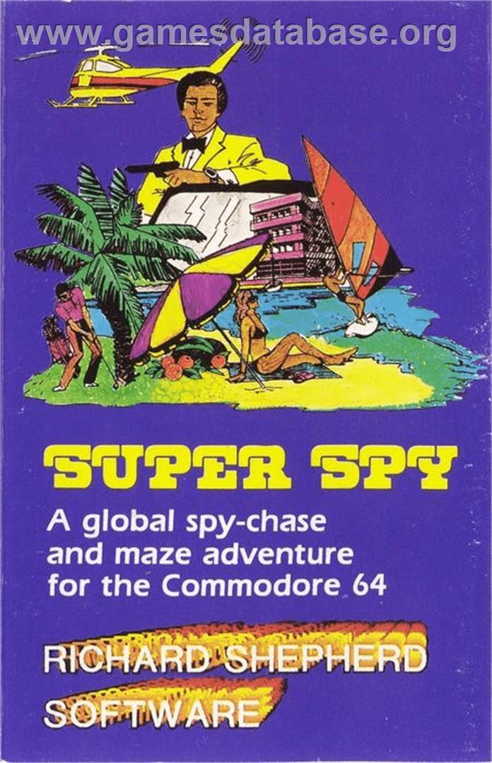 Super Spy - Commodore 64 - Artwork - Box