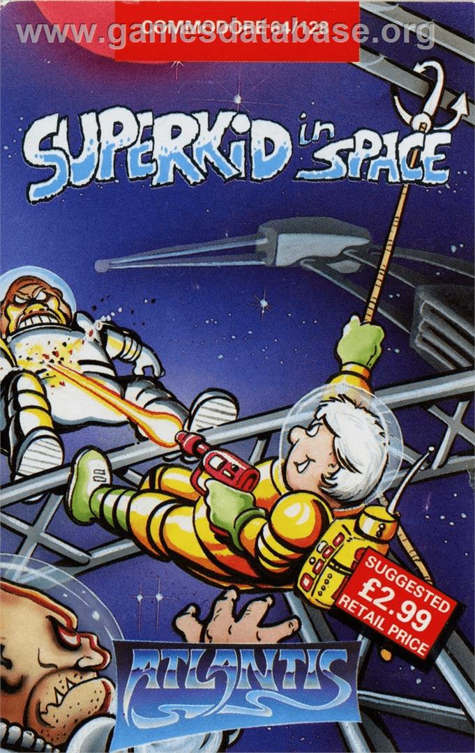 Superkid In Space - Commodore 64 - Artwork - Box