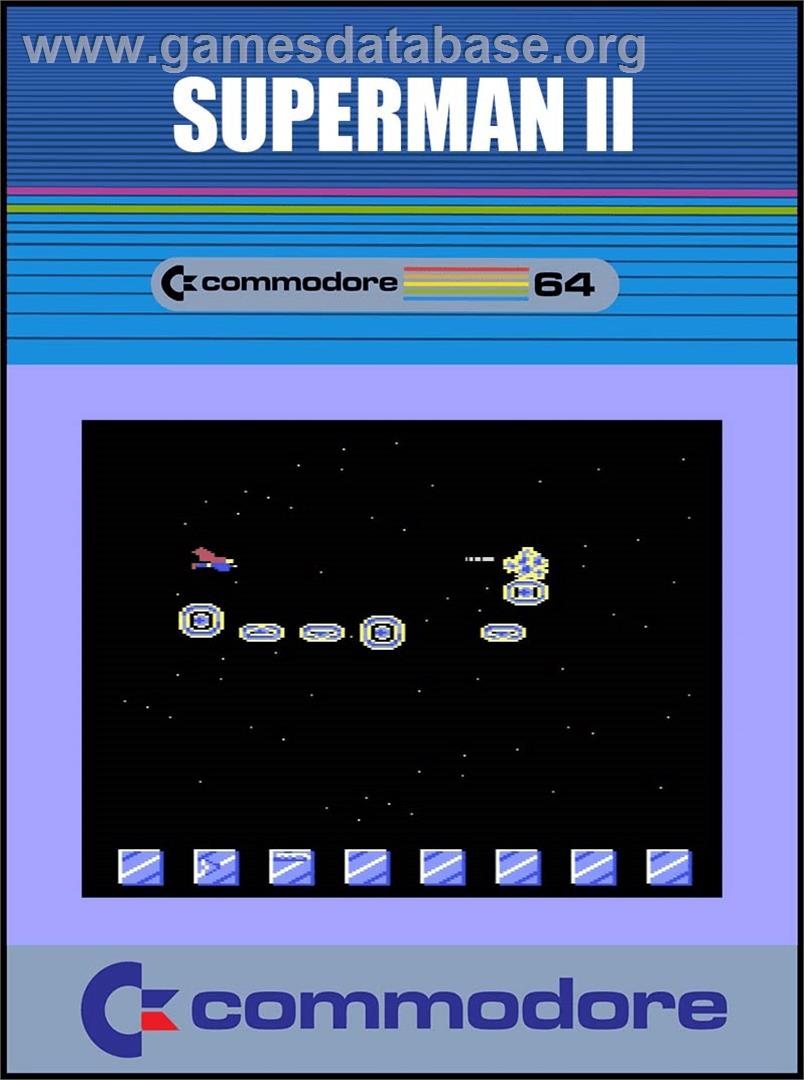 Superman 2 - Commodore 64 - Artwork - Box