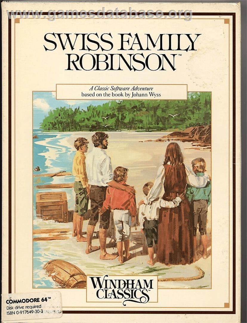 Swiss Family Robinson - Commodore 64 - Artwork - Box