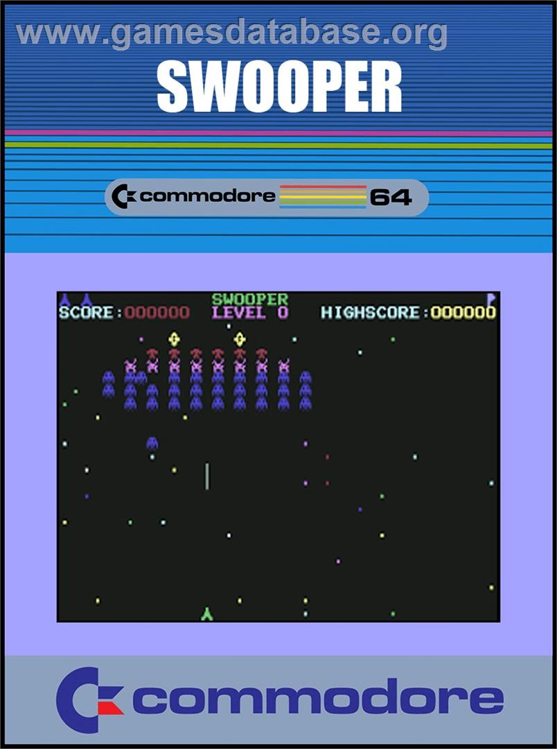 Swooper - Commodore 64 - Artwork - Box