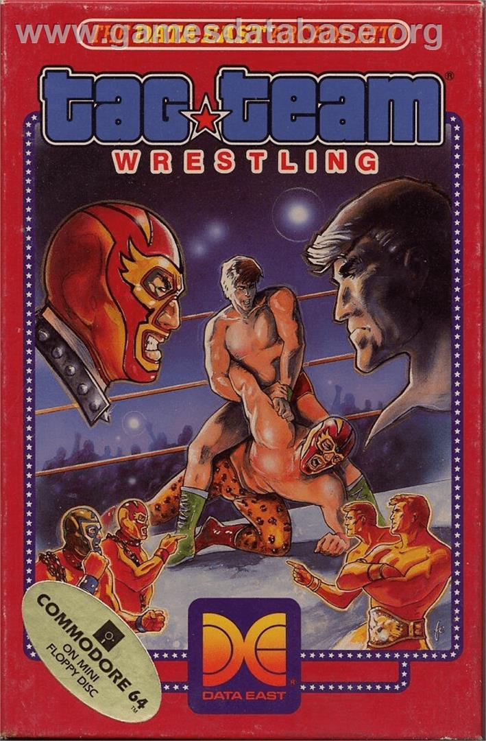 Tag Team Wrestling - Commodore 64 - Artwork - Box