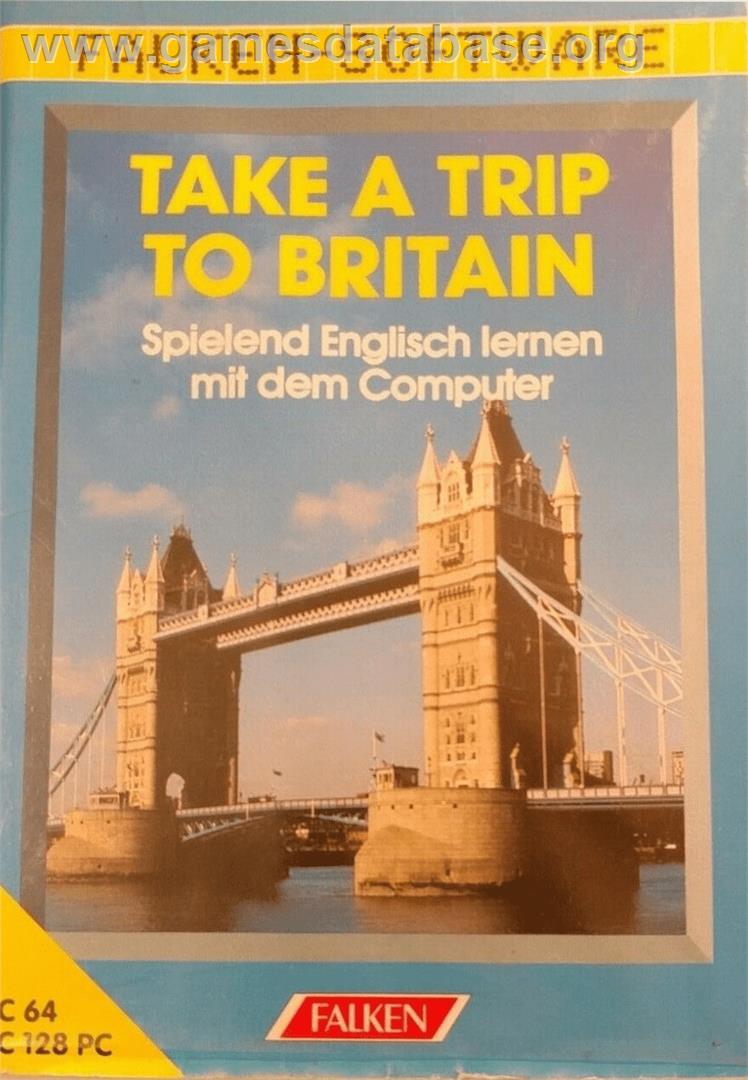 Take A Trip To Britain - Commodore 64 - Artwork - Box