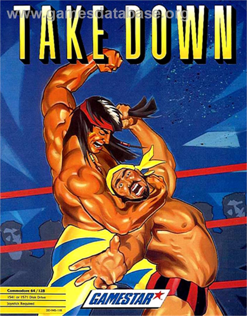 Take Down - Commodore 64 - Artwork - Box