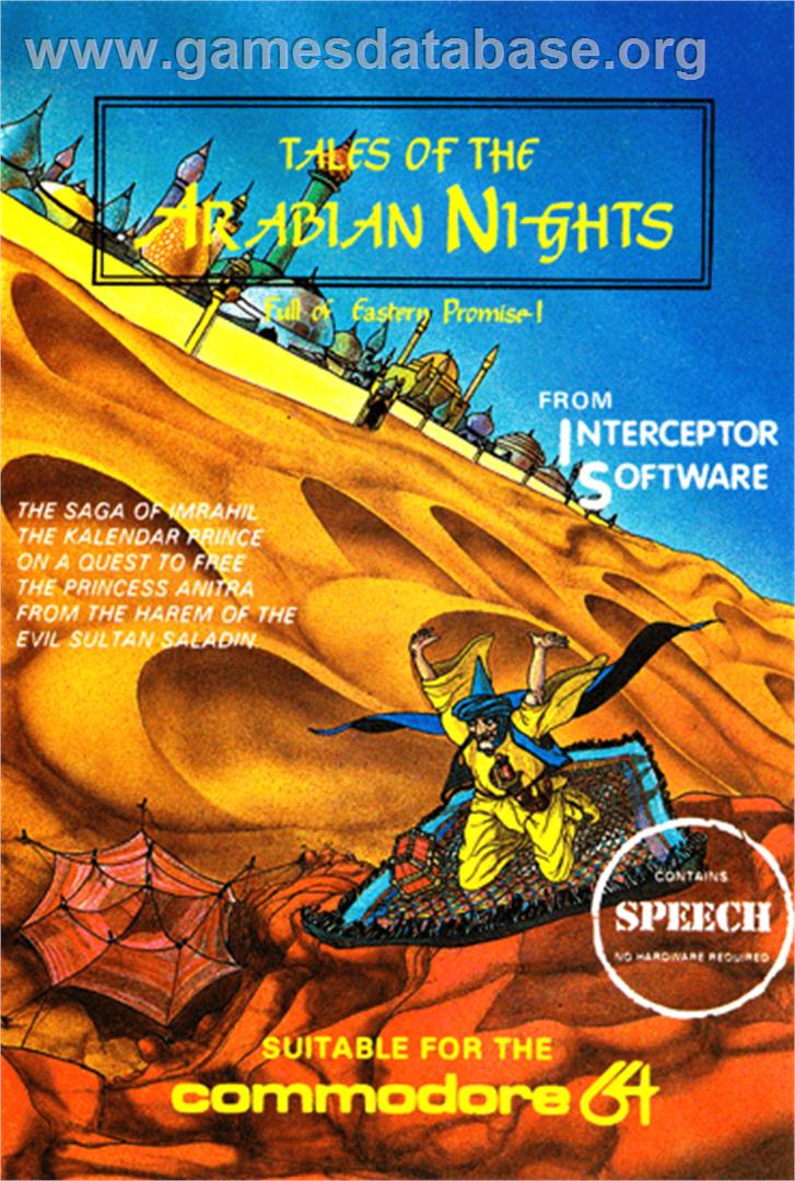 Tales Of The Arabian Nights - Commodore 64 - Artwork - Box