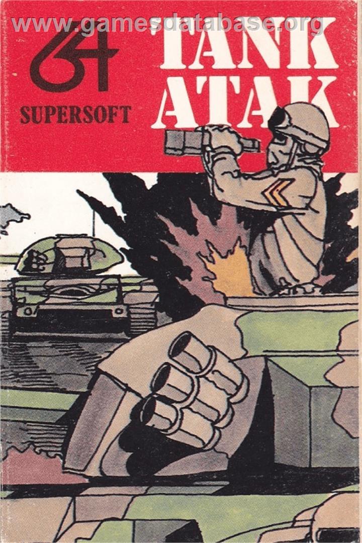 Tank Atak - Commodore 64 - Artwork - Box