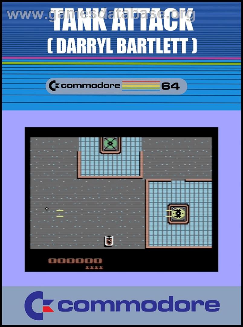 Tank Attack (Chris Yates) - Commodore 64 - Artwork - Box
