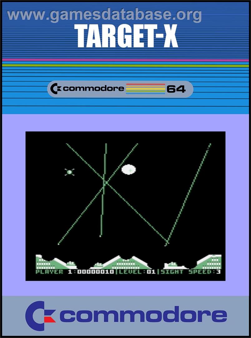 Target-x - Commodore 64 - Artwork - Box