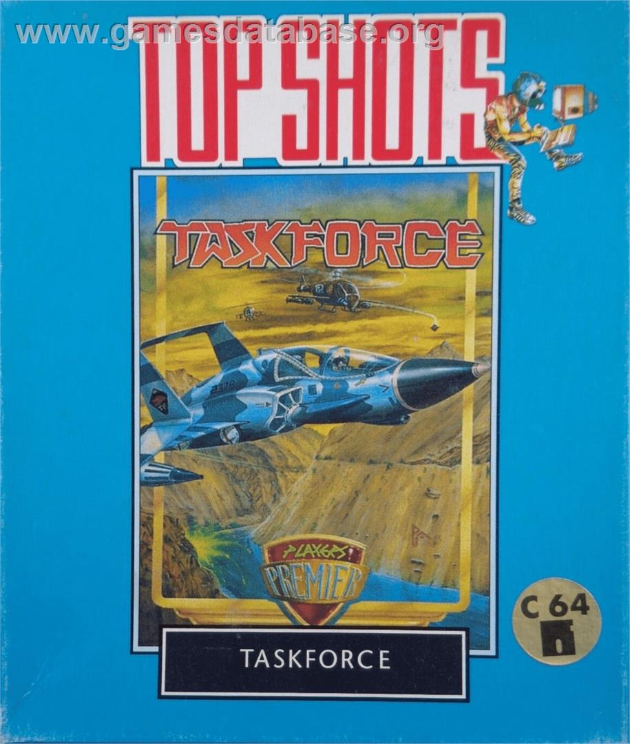 Task Force - Commodore 64 - Artwork - Box