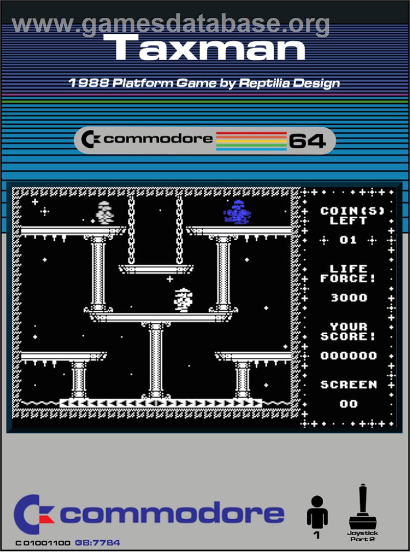 Taxman (Tiger-Crew) - Commodore 64 - Artwork - Box