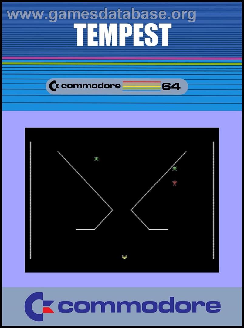 Tempest - Commodore 64 - Artwork - Box