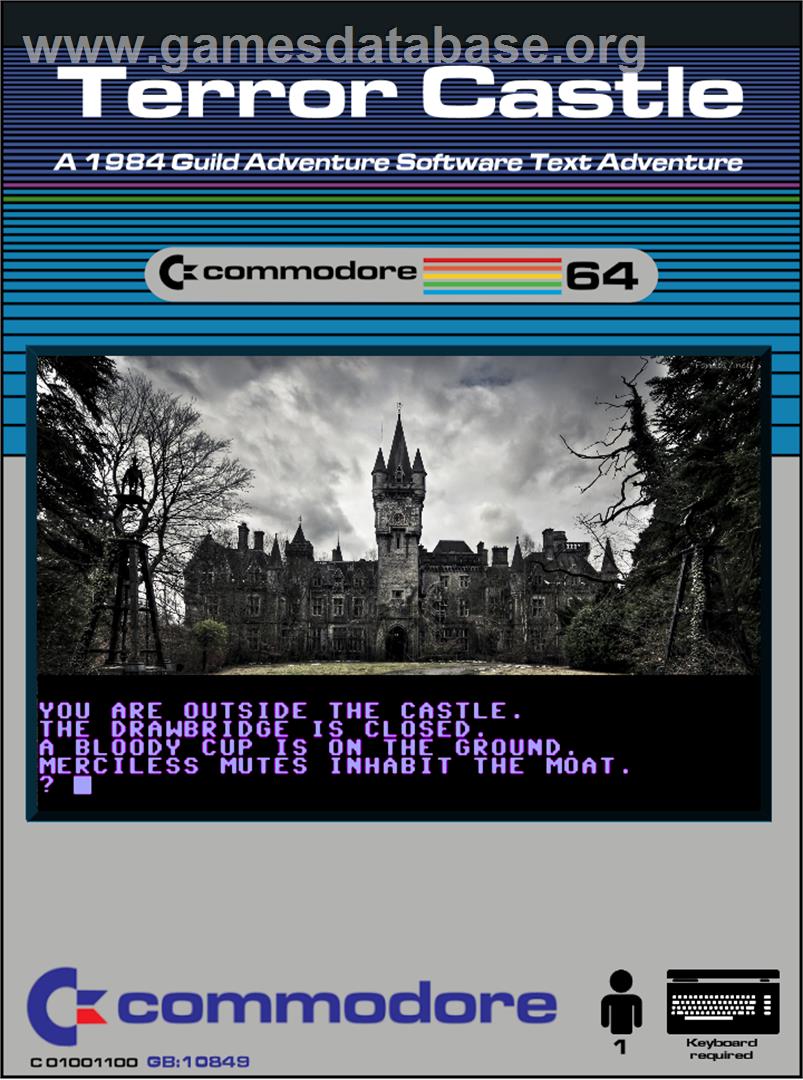 Terror Castle - Commodore 64 - Artwork - Box