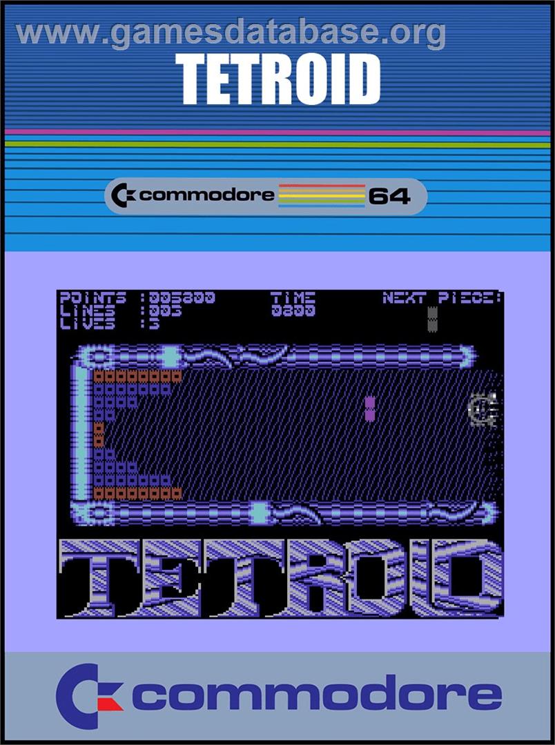 Tetroid - Commodore 64 - Artwork - Box