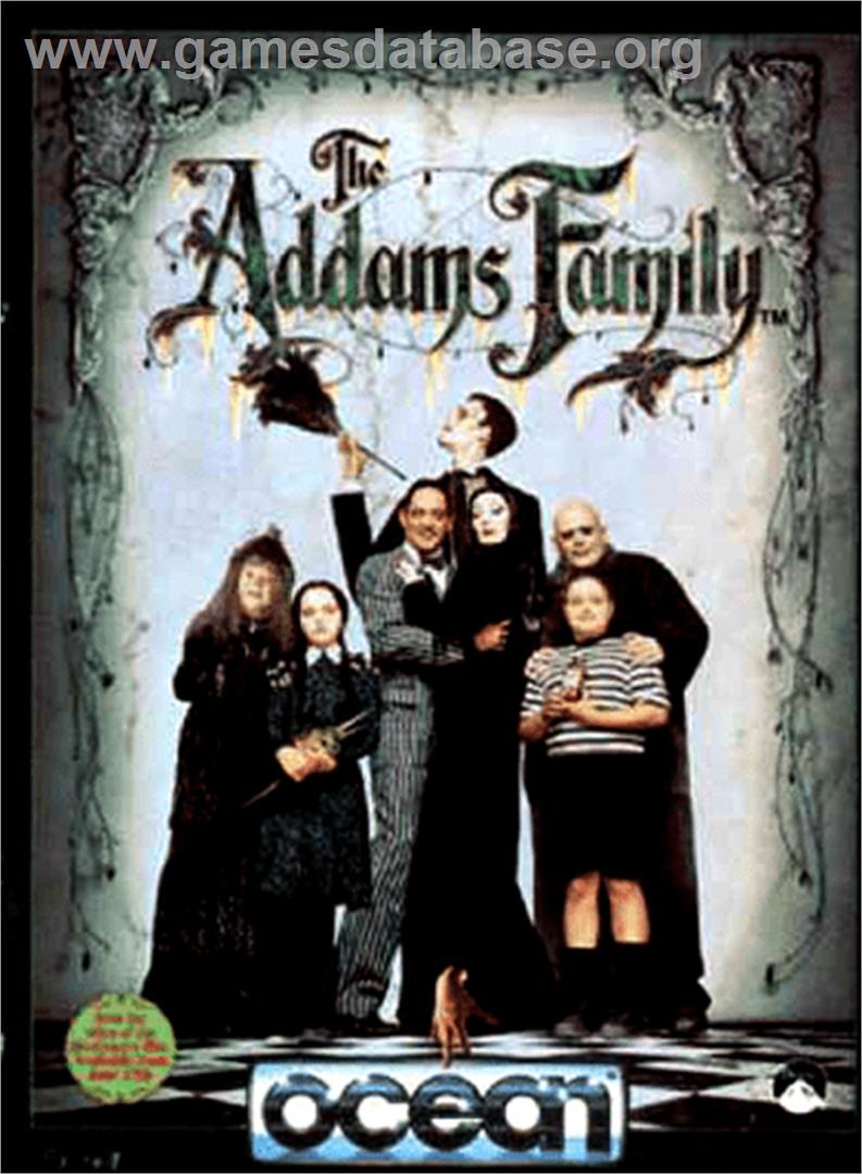 The Addams Family - Commodore 64 - Artwork - Box