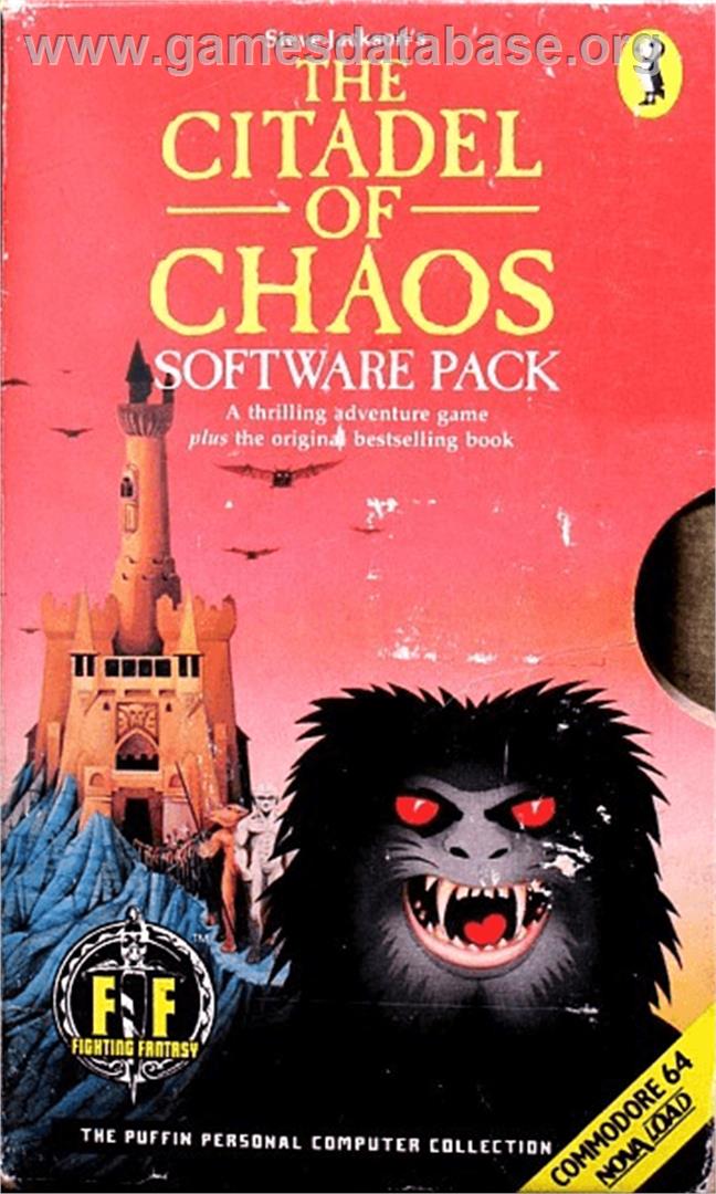 The Citadel of Chaos - Commodore 64 - Artwork - Box