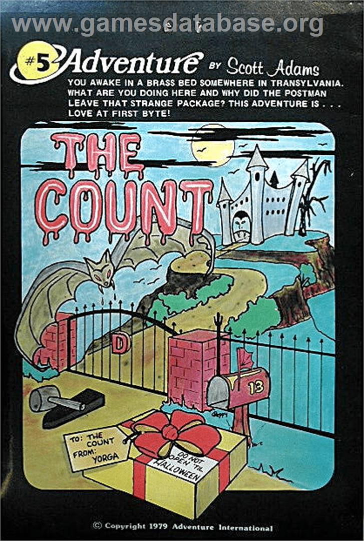 The Count - Commodore 64 - Artwork - Box