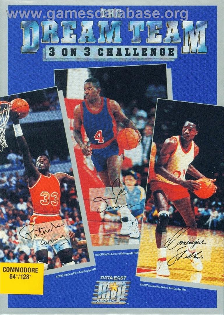 The Dream Team: 3 on 3 Challenge - Commodore 64 - Artwork - Box