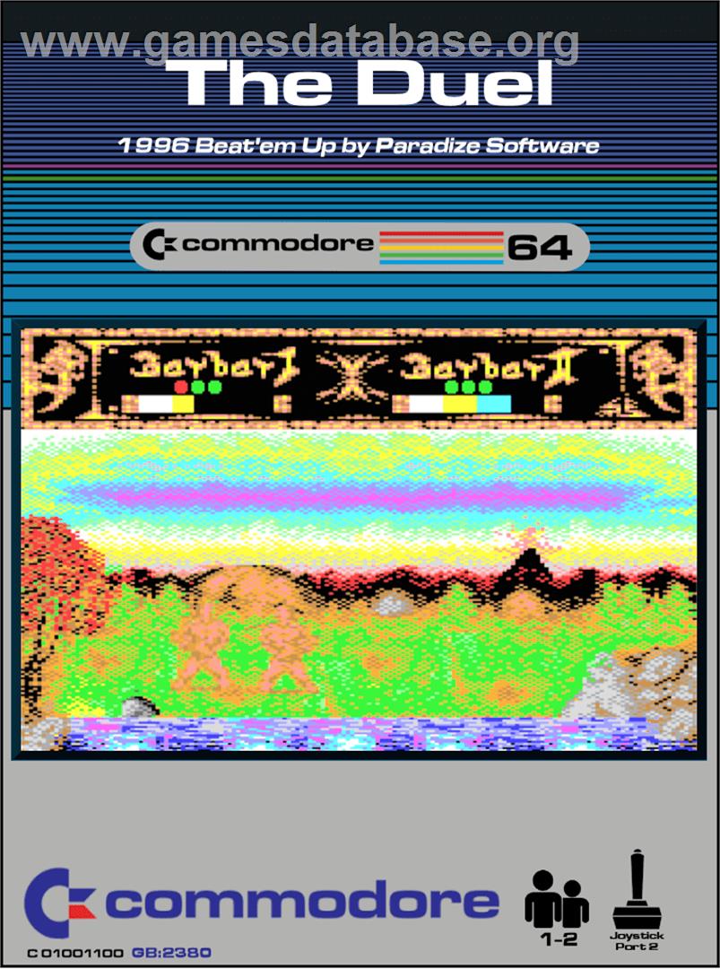 The Duel: Test Drive II - Commodore 64 - Artwork - Box