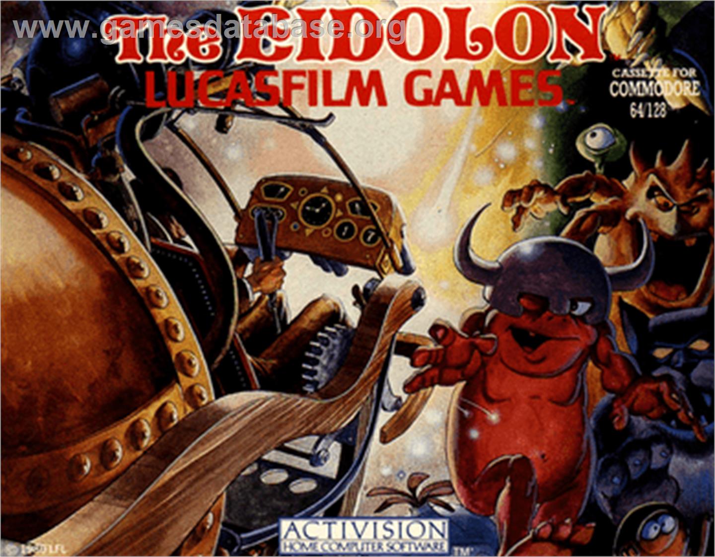 The Eidolon - Commodore 64 - Artwork - Box