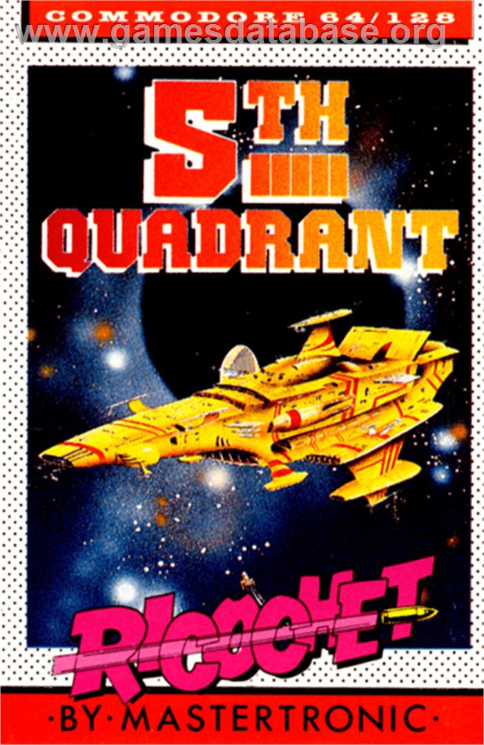 The Fifth Quadrant - Commodore 64 - Artwork - Box