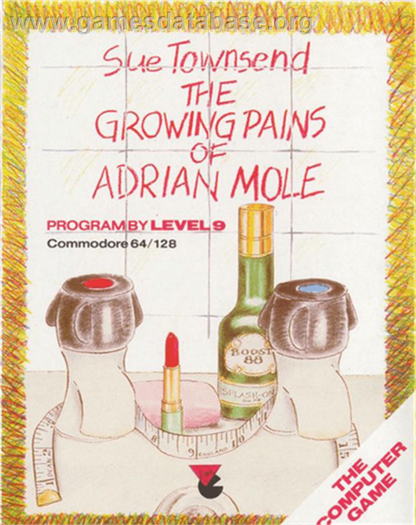The Growing Pains of Adrian Mole - Commodore 64 - Artwork - Box