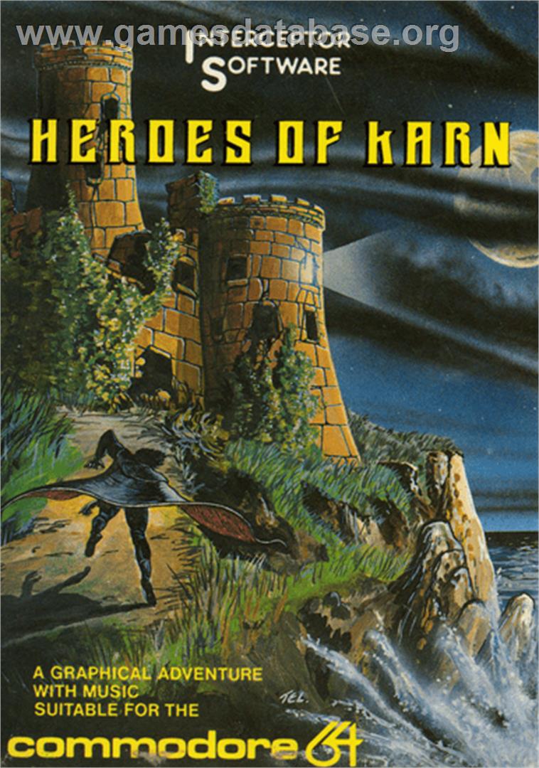 The Heroes of Karn - Commodore 64 - Artwork - Box
