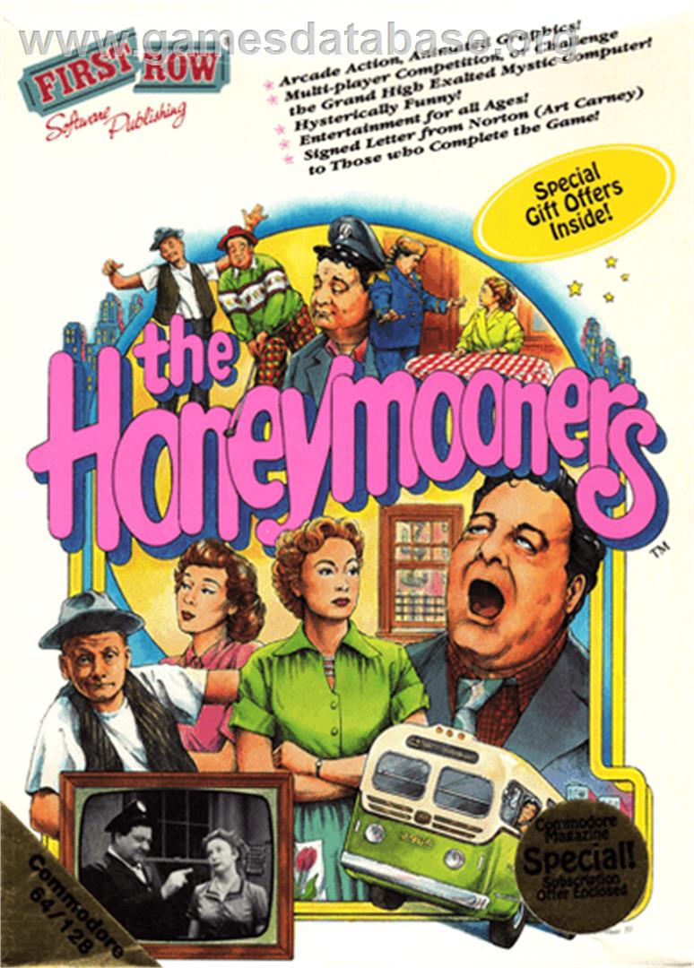 The Honeymooners - Commodore 64 - Artwork - Box