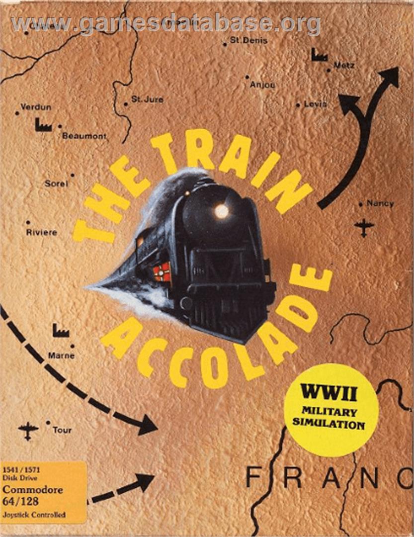 The Train: Escape to Normandy - Commodore 64 - Artwork - Box