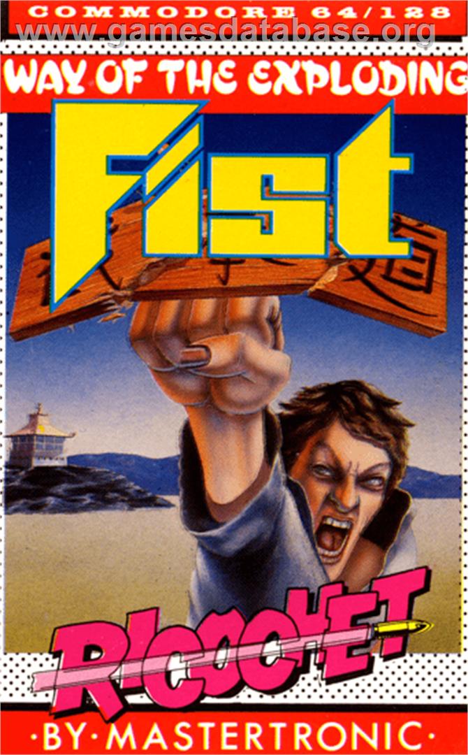 The Way of the Exploding Fist - Commodore 64 - Artwork - Box